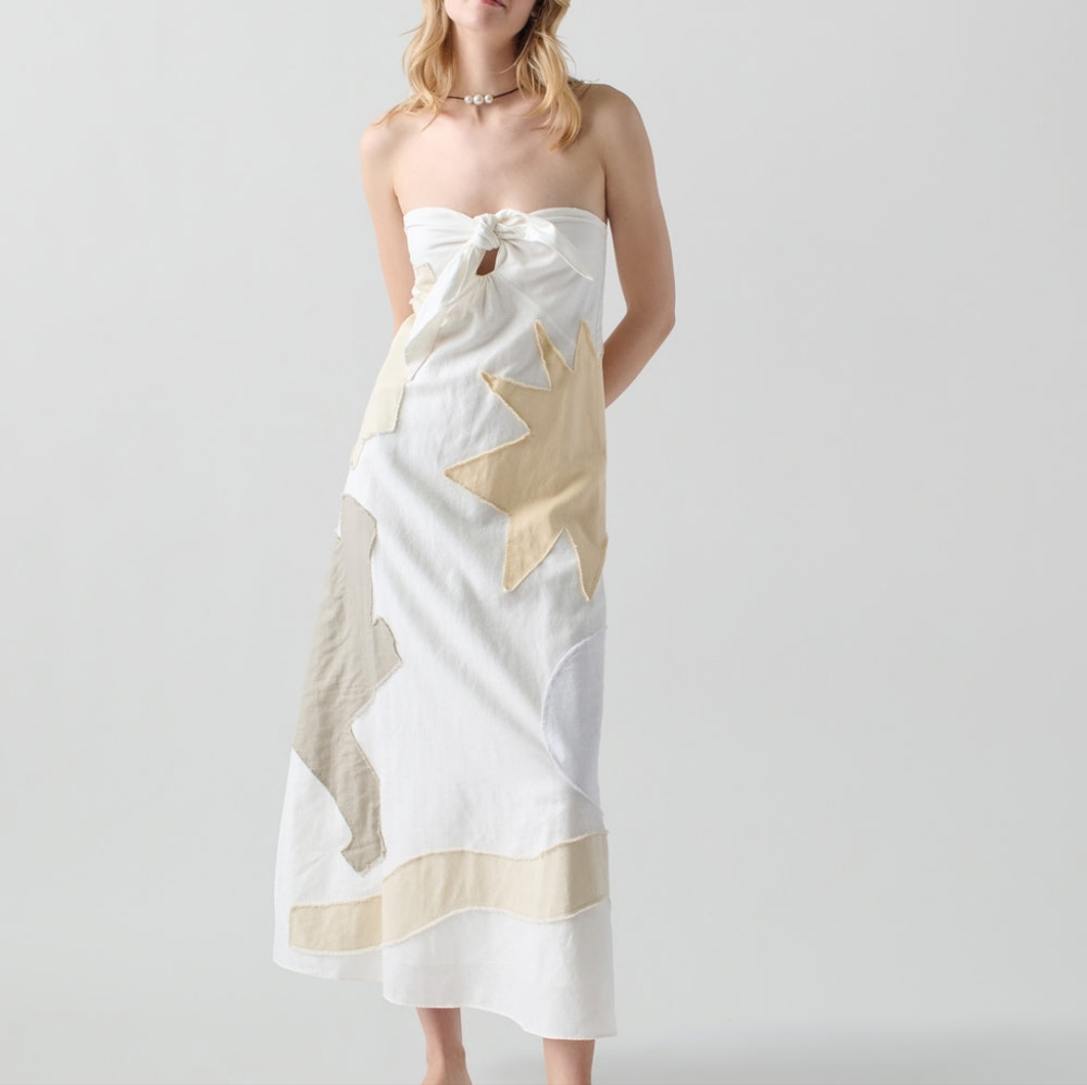 Lingua Franca Patmos Tie Dress - Picture 7 of 11